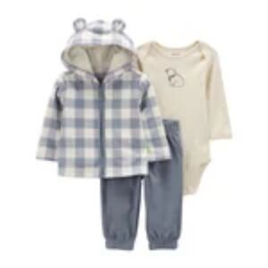 Carter's Baby 3-piece Hoodie Set